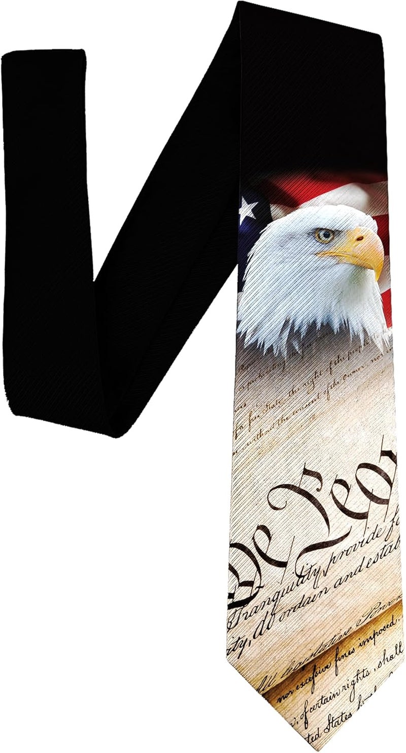 Guhothli Men's Funny Necktie Novelty Ties for Mens Daily Wedding Party Business - Image 3